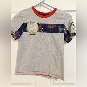 Disneyland Kids' Main Street Electrical Parade T-Shirt - Gray & Navy medium